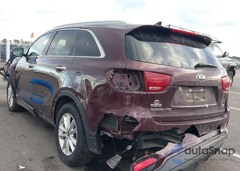 2019 Kia Sorento 2.4L Lx from USA, damaged, VIN 5XYPGDA32KG452166